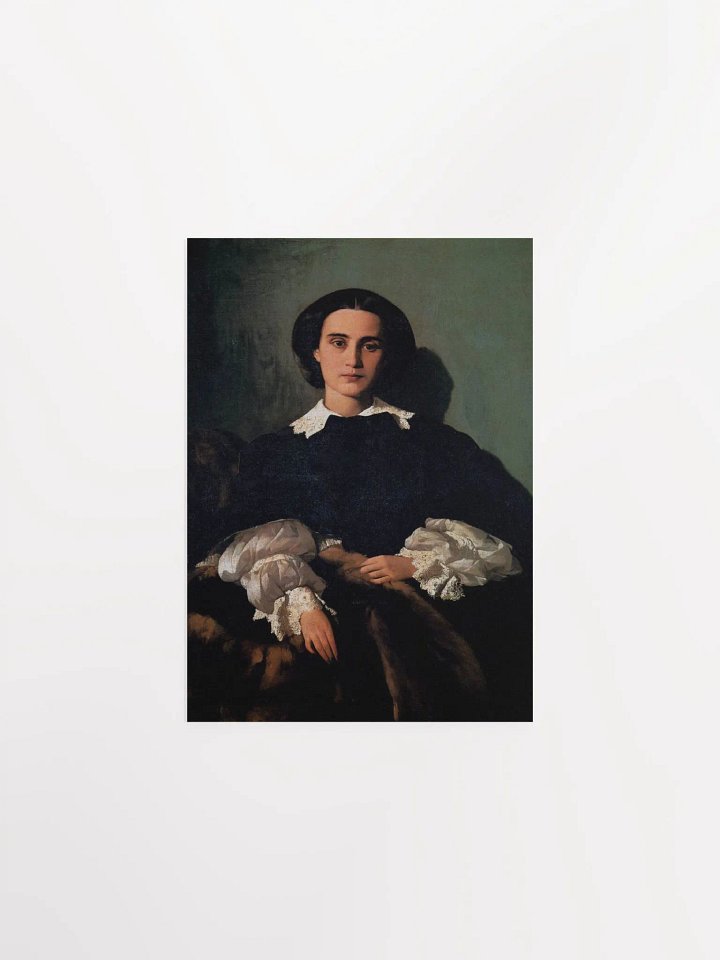 ''Portrait of the Noblewoman Marrocchi'' by Antonio Puccinelli Poster product image (2)