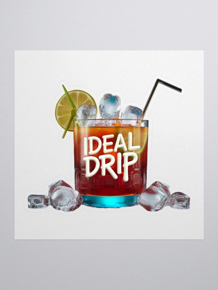 Ideal drip cocktail sticker sheet product image (1)