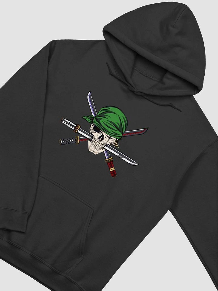 One Piece Zorro Bandana Skull Classic Hoodie product image (16)
