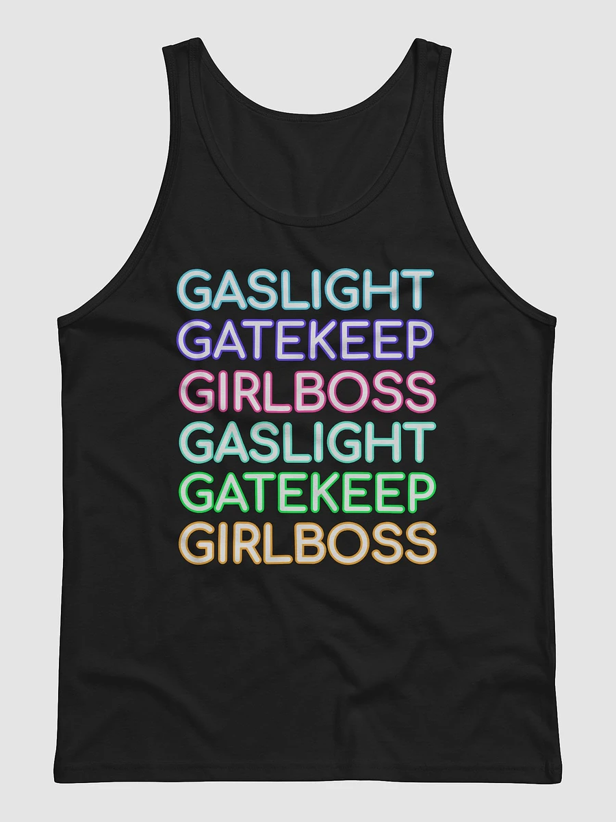 Gaslight Gatekeep Girlboss jersey tank top product image (11)