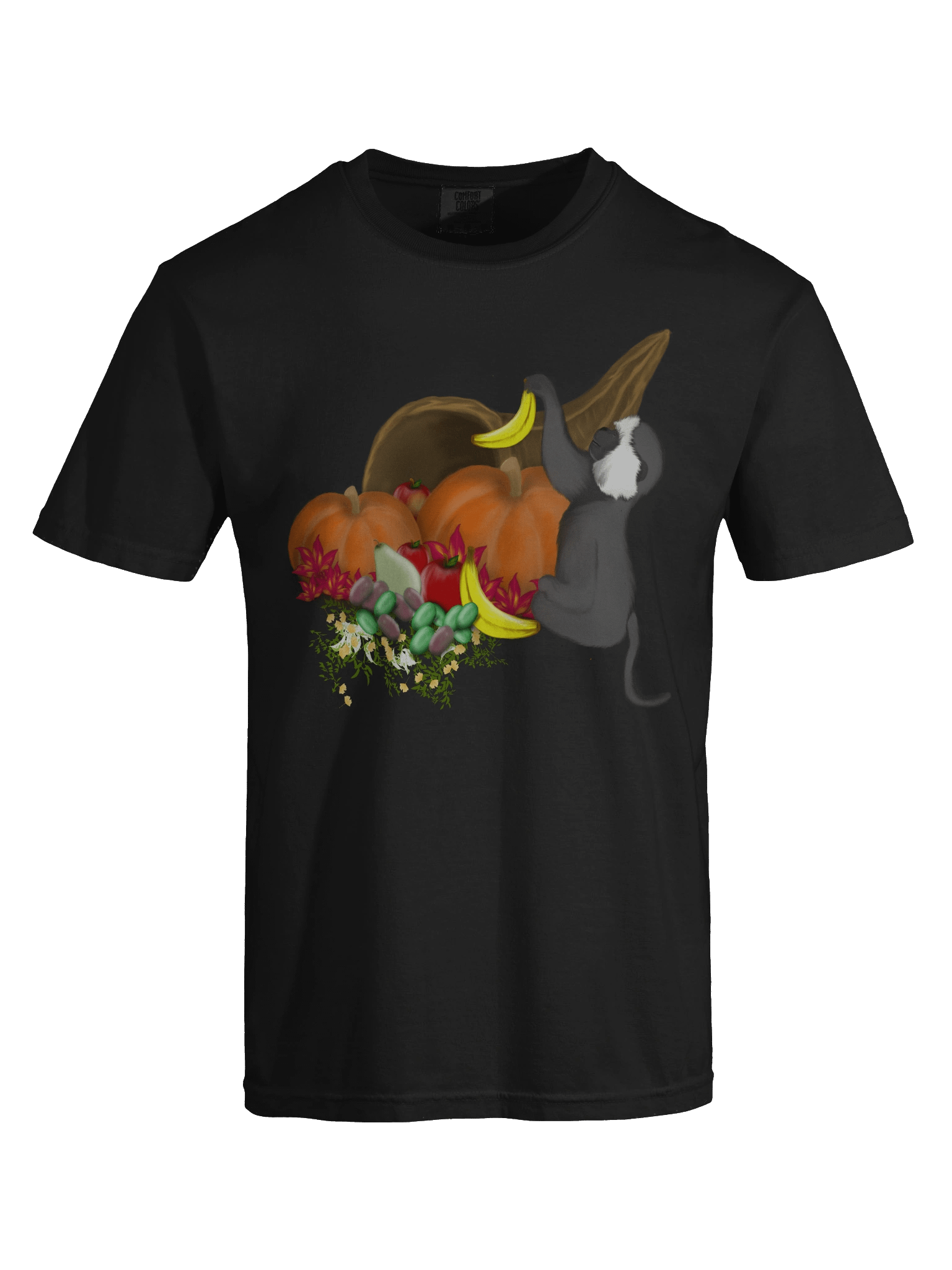 Autumn Harvest Monkey T-Shirt product image (7)
