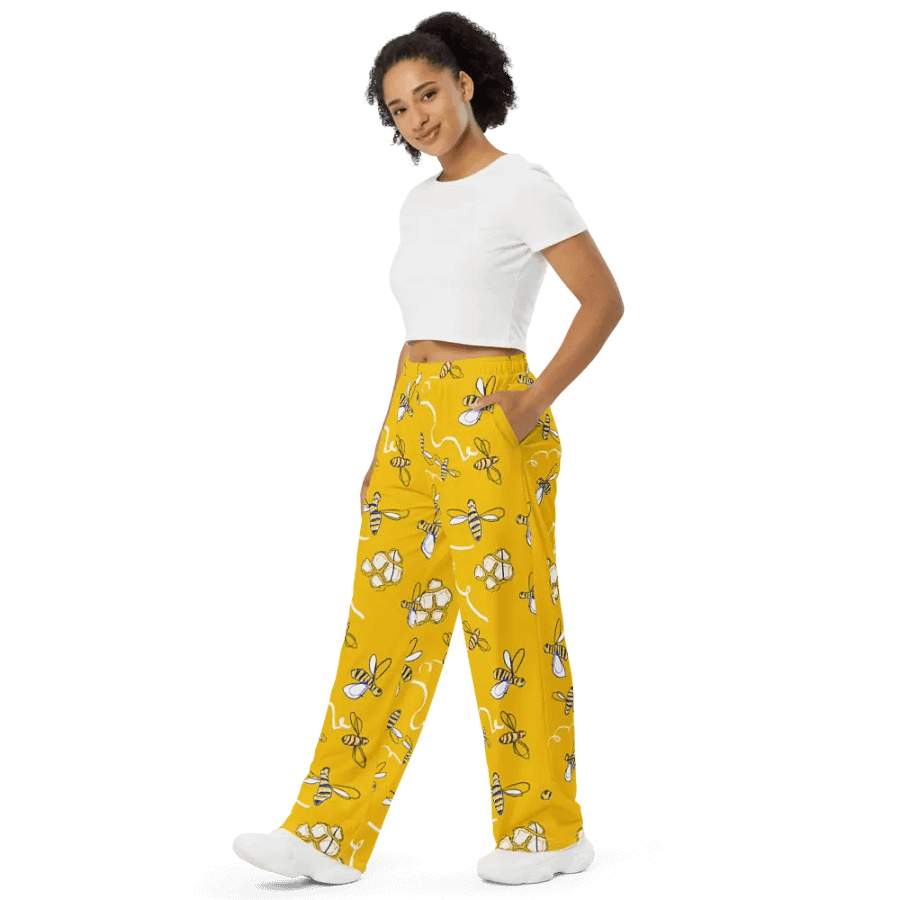 Honey Bees Wideleg Pants product image (4)