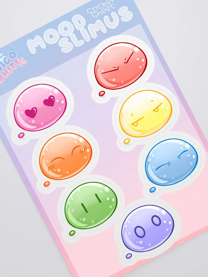 Mood Slimus Sticker Sheet product image (2)