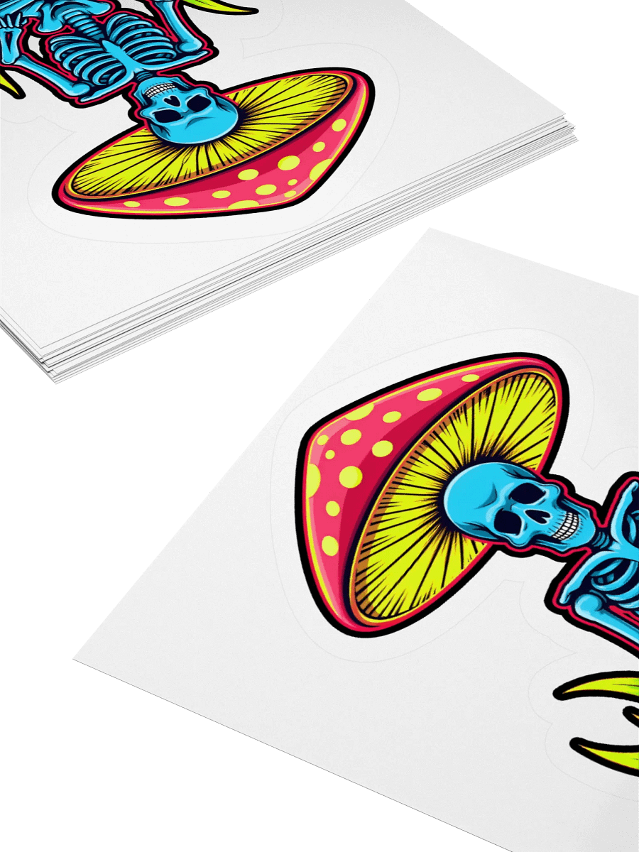 Skeleton Shroom Sticker product image (4)