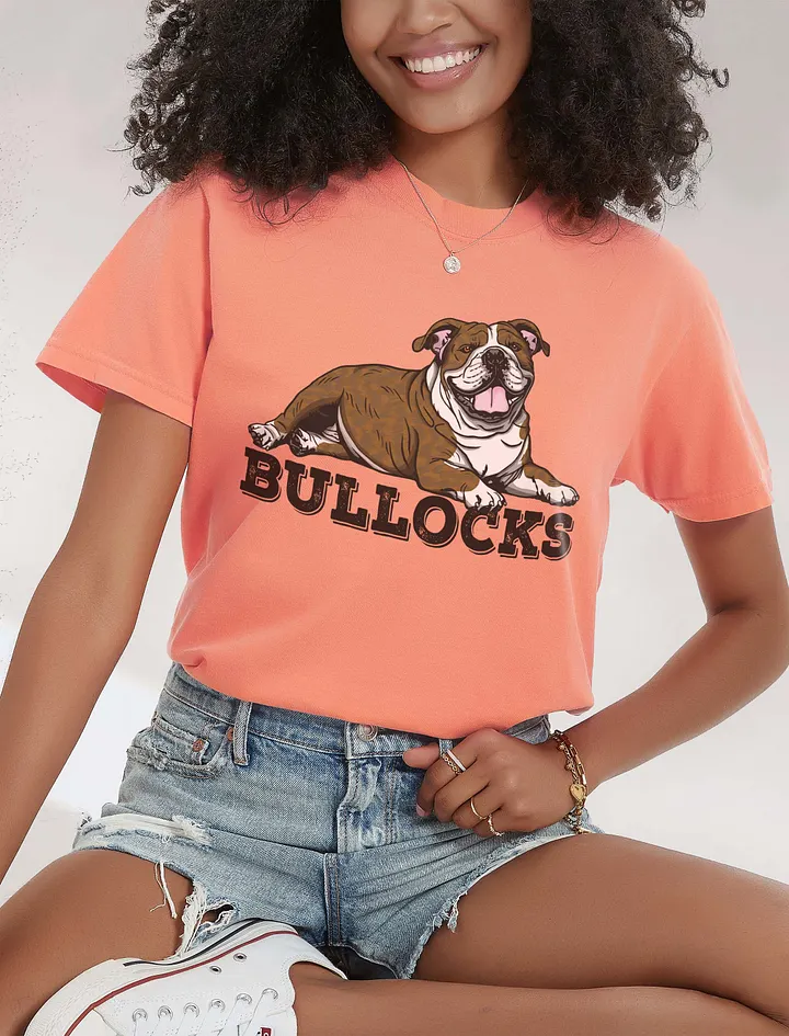 Bullocks T-Shirt of an English Bulldog (Brindle) | Funny T-Shirt for Bulldog Owners product image (26)