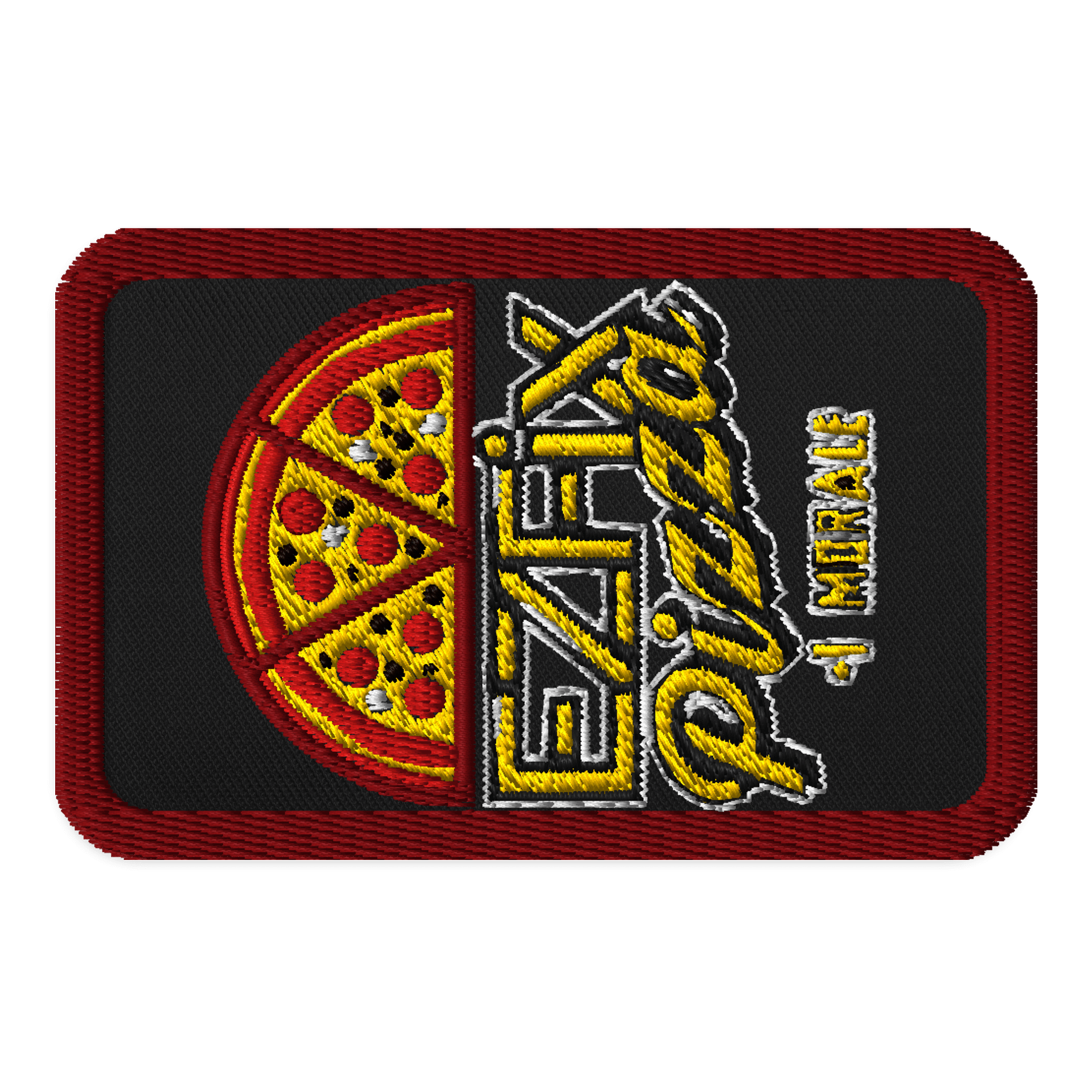 EZFiX Pizza Embroidered Patch product image (1)