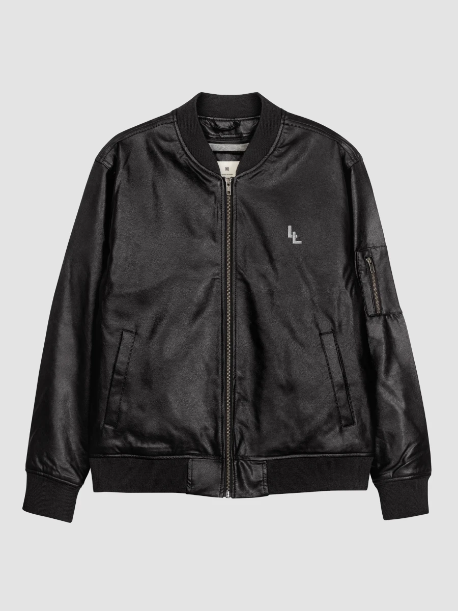 Limited Edition Lloyd Luther ™ High quality Faux Leather Bomber Jacket product image (2)