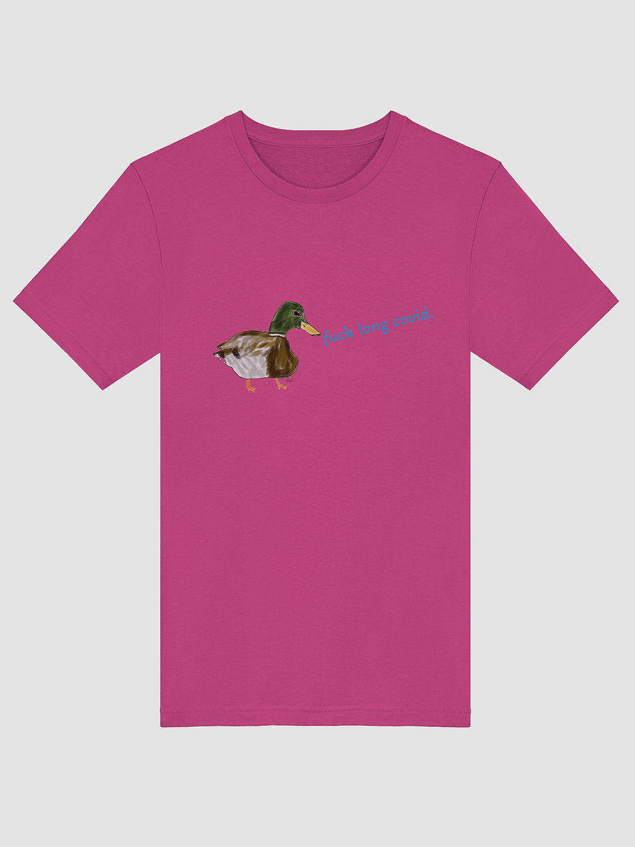 Duck F*CK Long Covid Unisex T-Shirt product image (30)