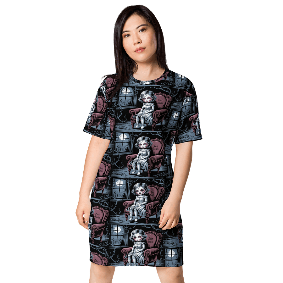Midnight Veil Designs - Lost Souls All-Over Print T-Shirt Dress product image (1)
