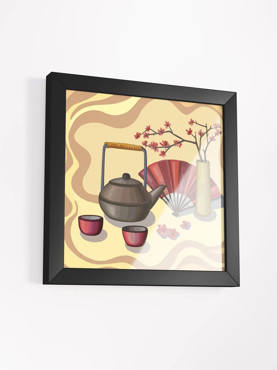 Cherry Blossom Serenity Framed Poster - Coffee shop No. 7 product image (45)