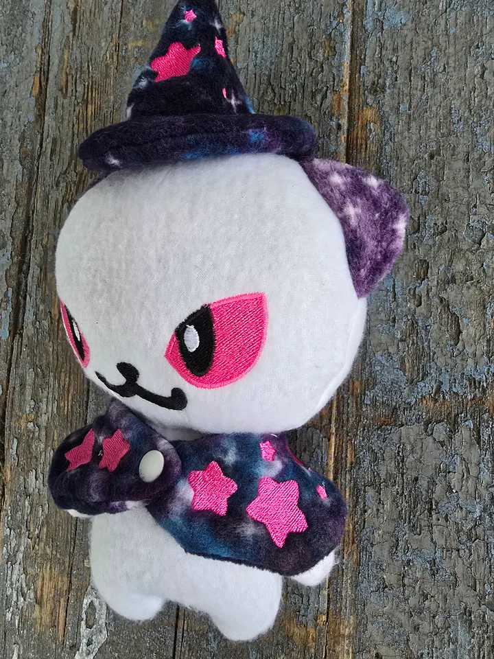 Witch Kitty with a Cape product image (2)