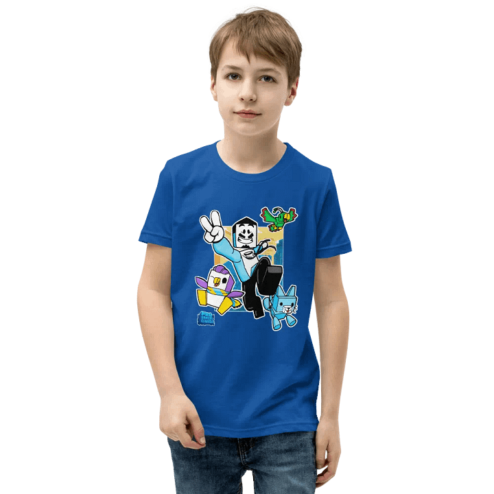 "Press Start!" Pro Gamer's Guide T-Shirt for Kids product image (1)