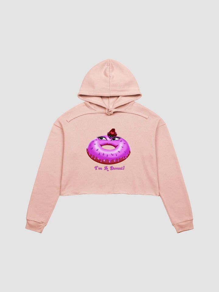 I'm A Donut Girl Crop Hoodie product image (25)