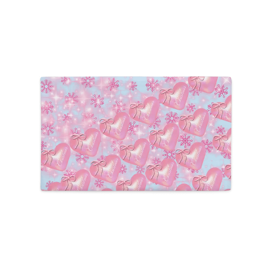 christmas love heart designs All-Over Pillowcase friends vamily girls product image (8)