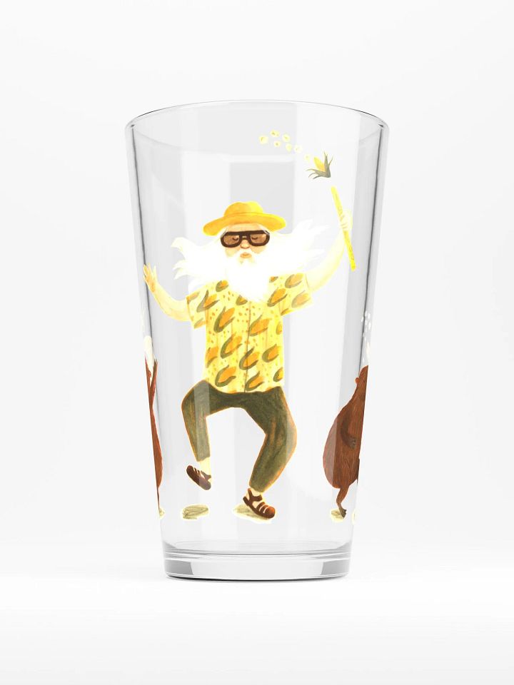 Dancing Hermeto & Capivara - Glass 1 - by Alies Broekhuizen product image (1)