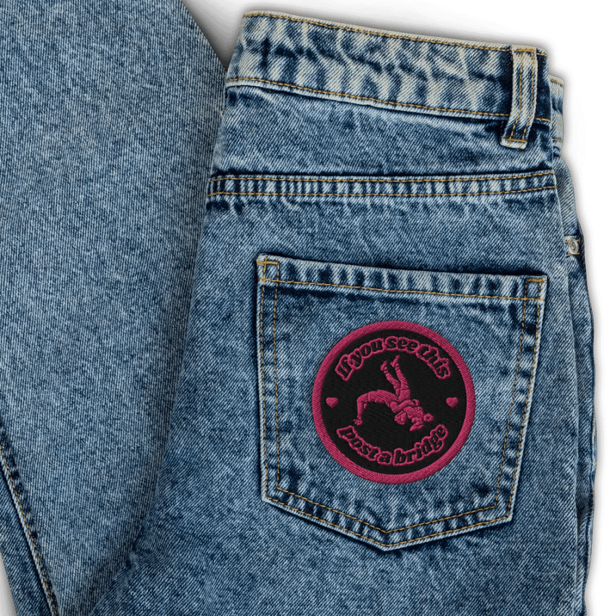 Post a Bridge Embroidery Patch product image (3)