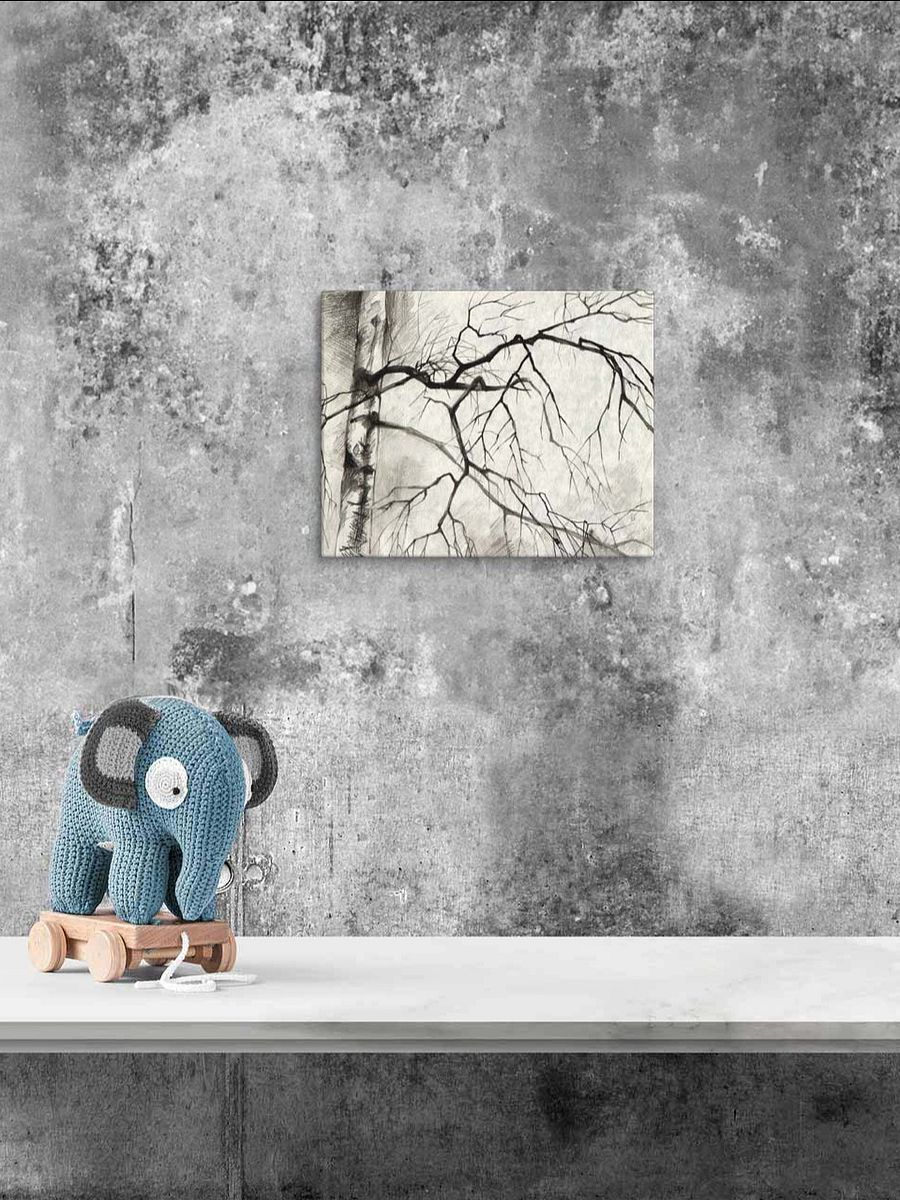 Zen Tree Canvas Art - Birches product image (3)
