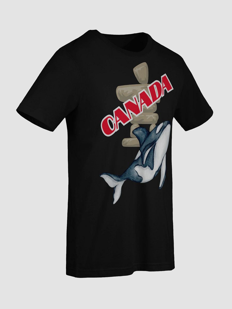 Canadian Orca Inukshuk T-Shirt product image (57)
