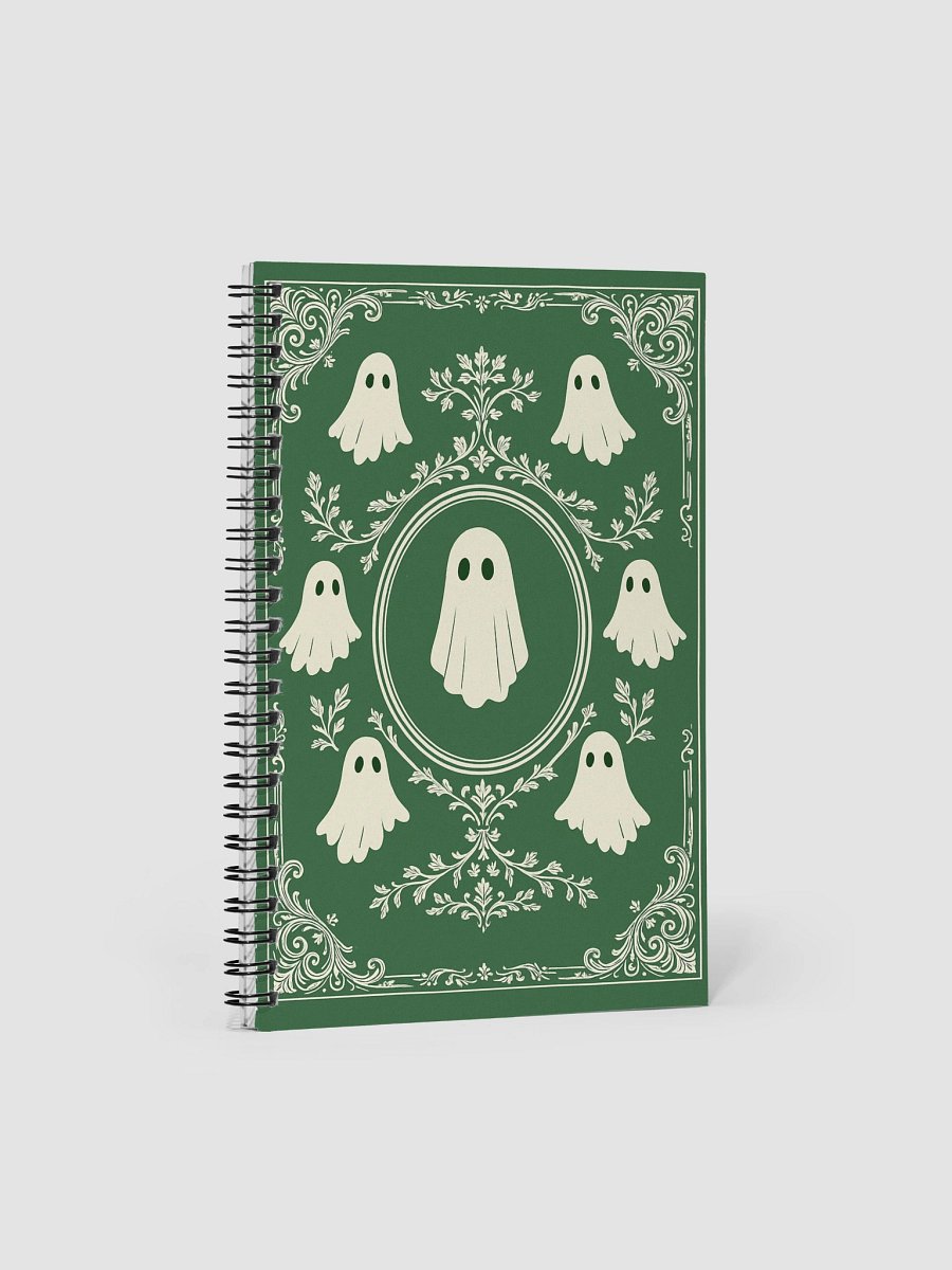 Ghostly Whimsy Spiral Notebook product image (1)