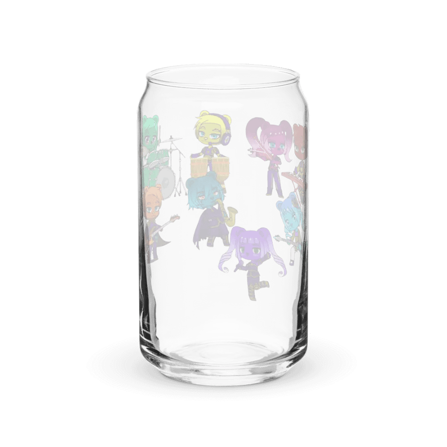 Shadow Bears (The Band) can-shaped glass product image (8)