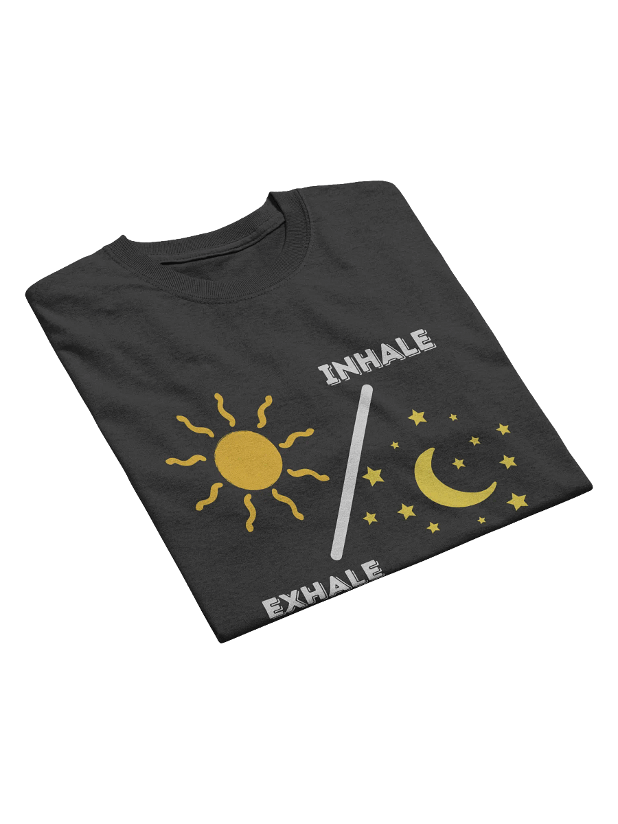 Inhale Exhale T-Shirt - Cosmic Comfort Wear product image (3)