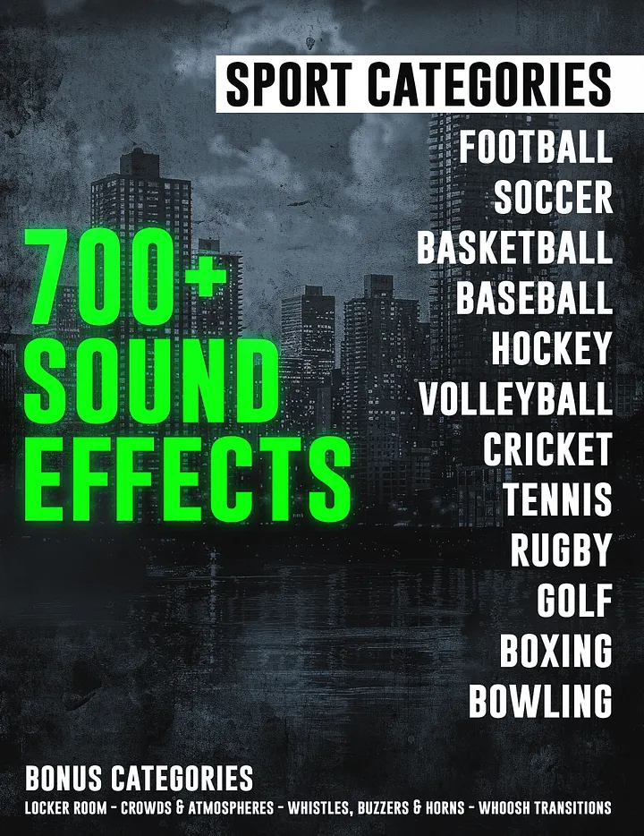 Ultimate Sports Editing Bundle product image (2)