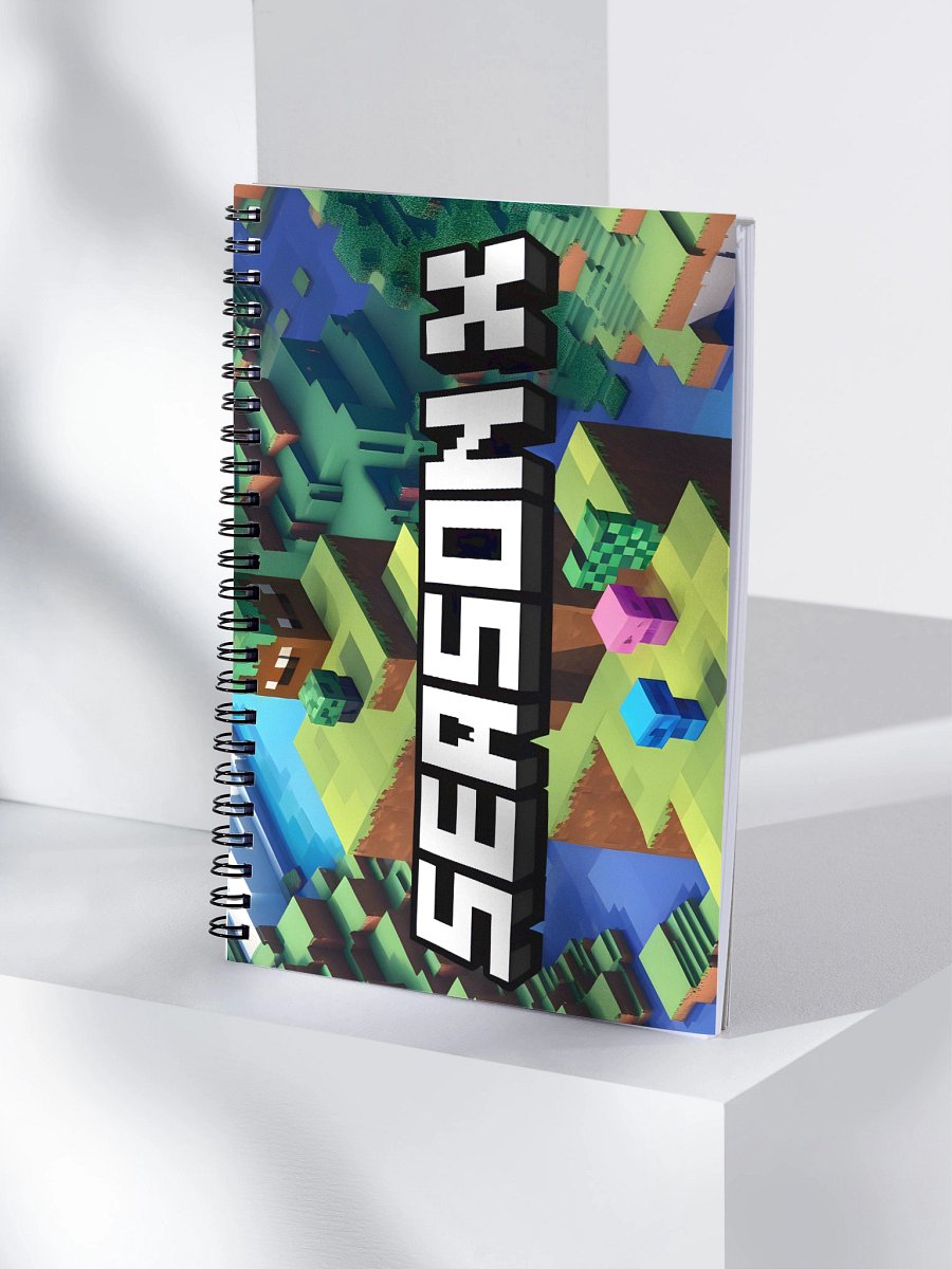Season X Minecraft Notebook product image (4)