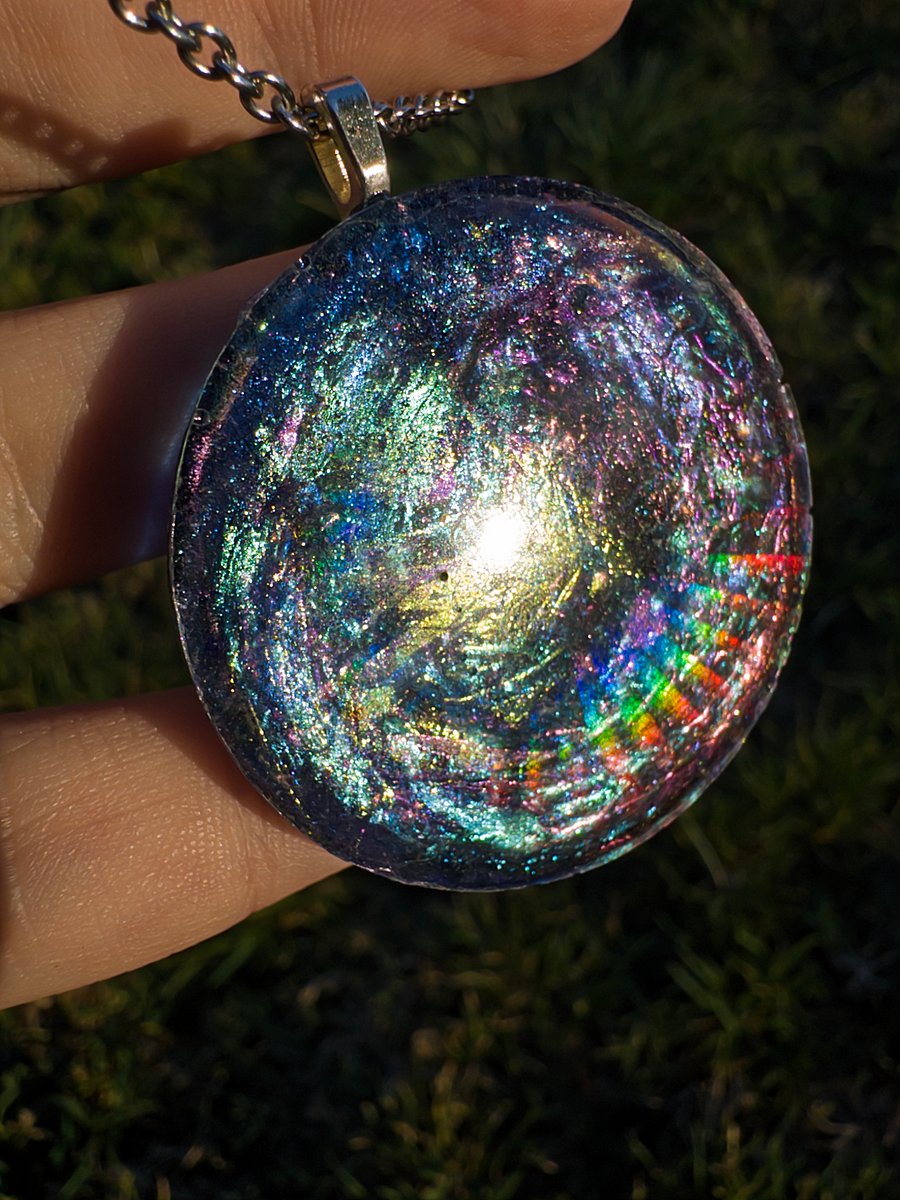 Philosopher’s Stone Holographic Necklace product image (3)