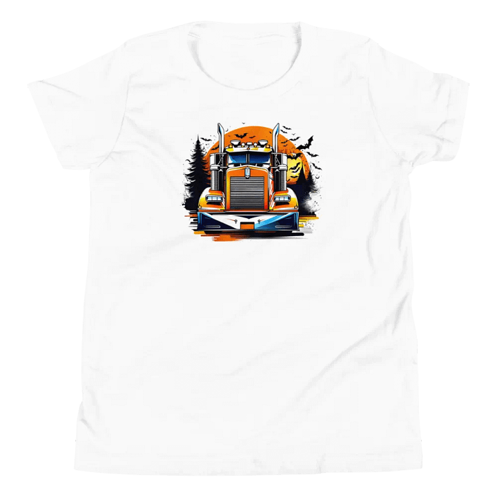 Kid's Halloween Truck Face Shirt product image (1)