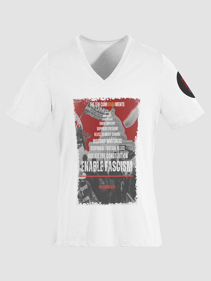 Ten ComMAGAments Women's V-Neck | L I G H T product image (1)