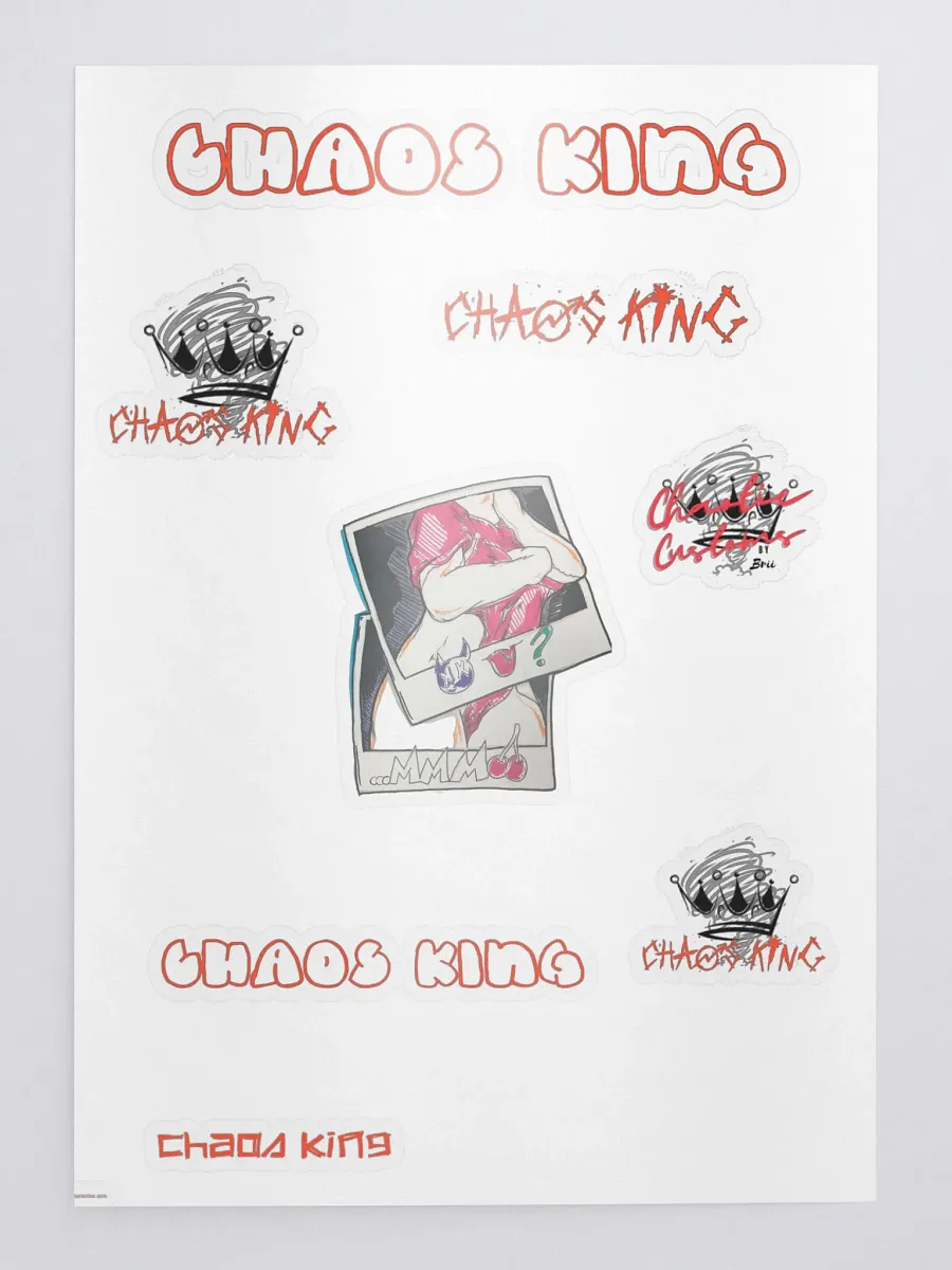 Chaos King Stickers product image (1)