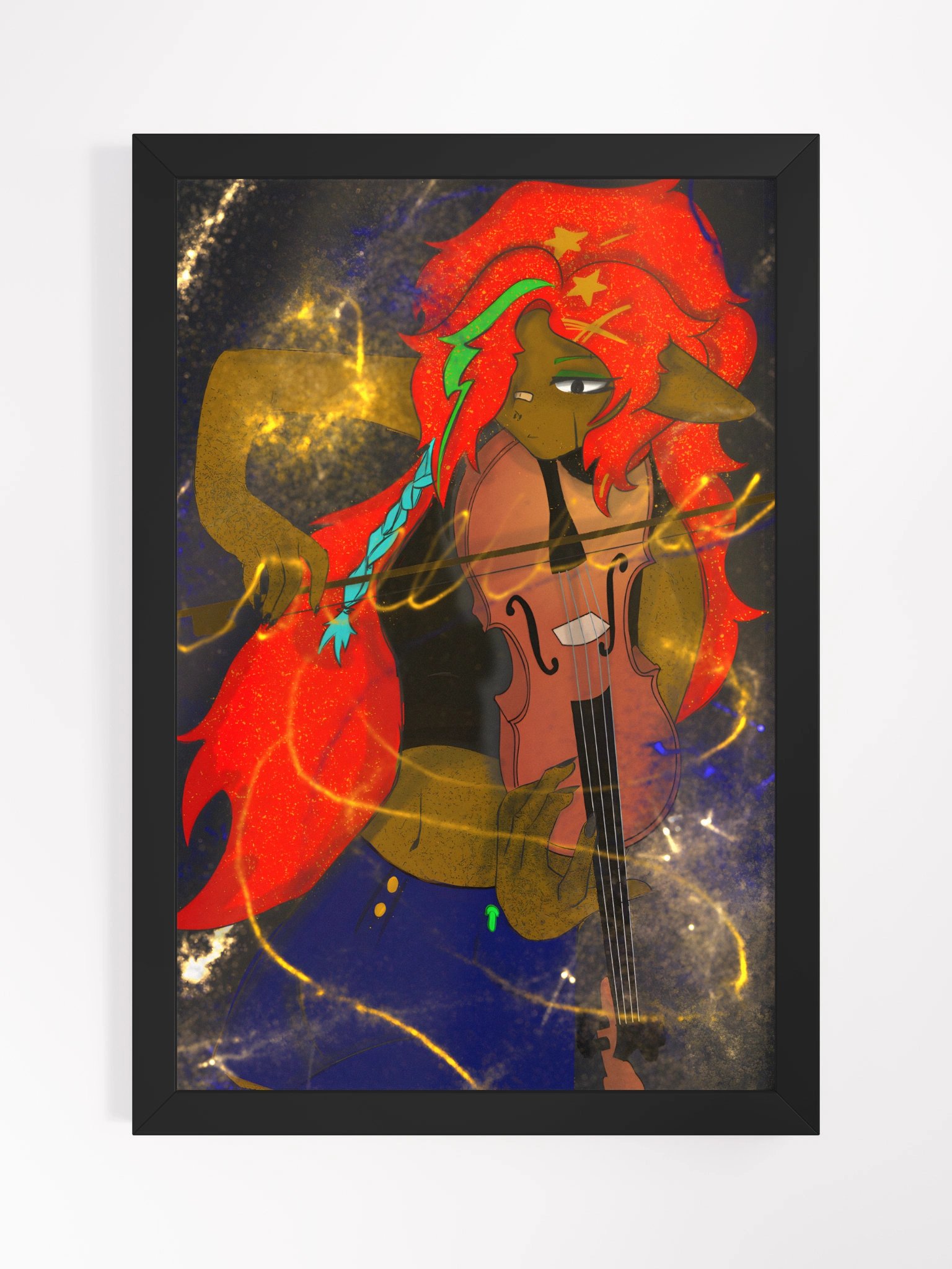 Peppersoda Player Framed Matte Poster product image (1)