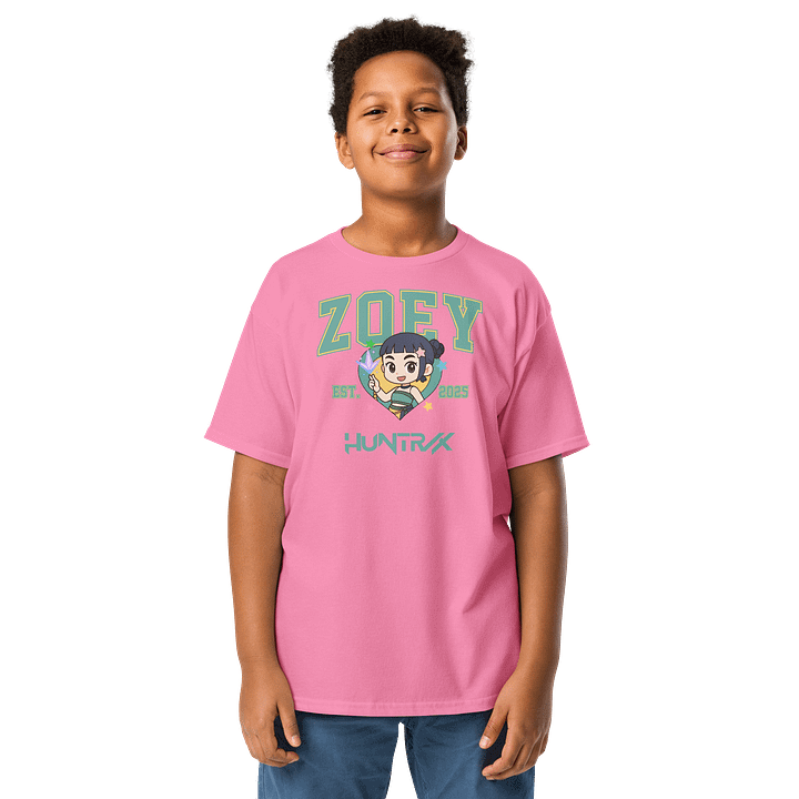 Boy Girl Youth Classic Tee Zoey Huntrix Graphic product image (1)