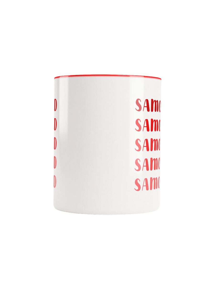 Samoyed Red Trendy Ombre Mug For Samoyed Lovers product image (3)