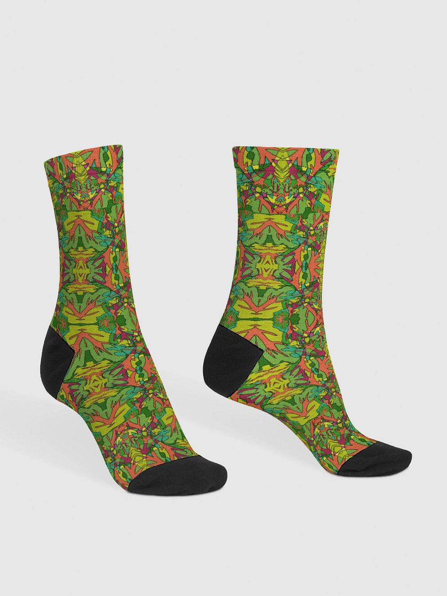 Spinach Tangle – Sustainable Crew Socks product image (3)