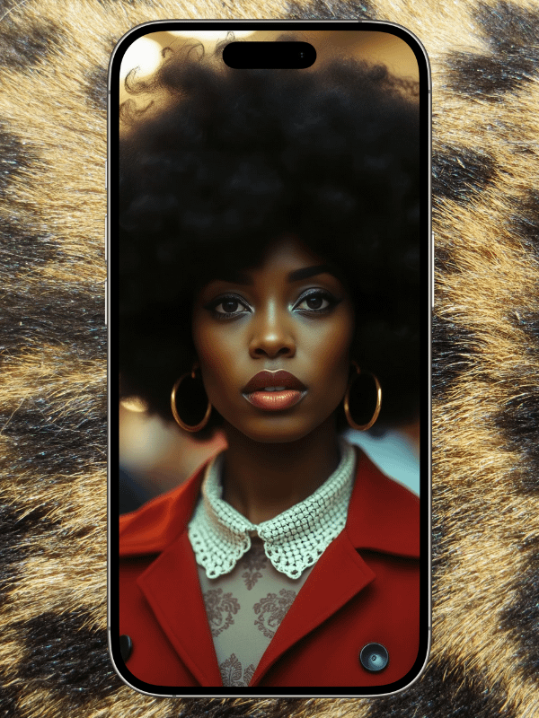 Afro Angels x10 (Pack 1) 4K Cellphone Wallpaper Download product image (10)