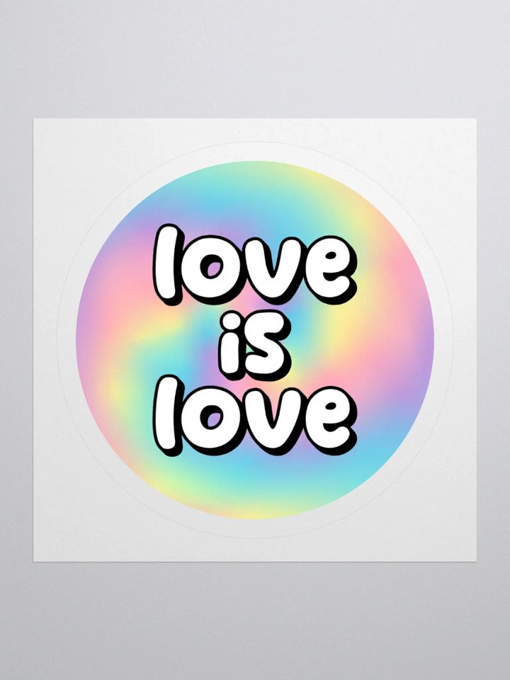 Love is Love Sticker product image (3)