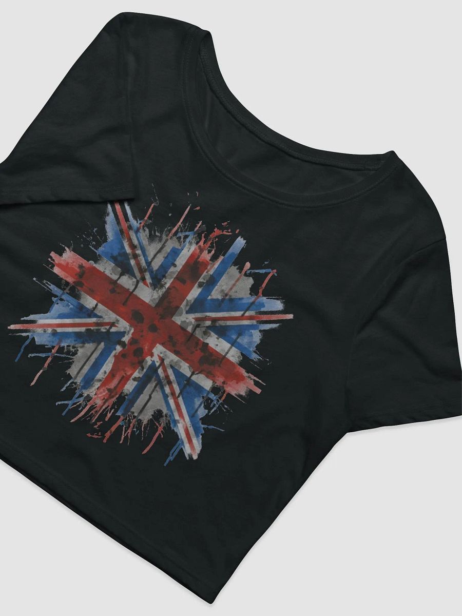 Womens Urban Graffiti Union Jack Crop product image (3)