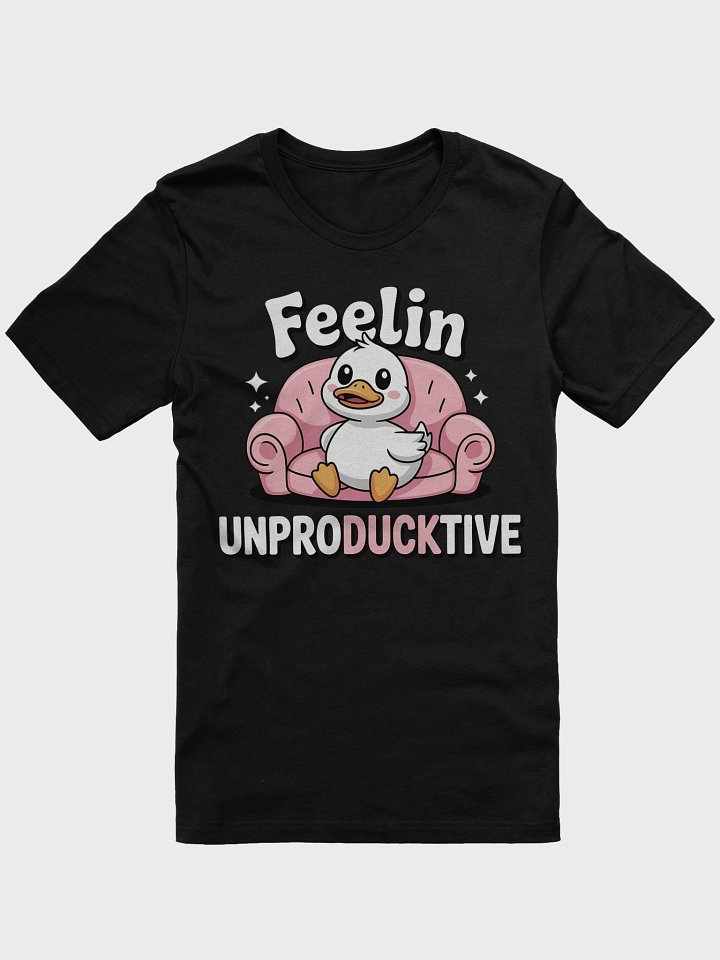 Quirky Duck 'Feelin' Unproducktive' T-Shirt product image (2)