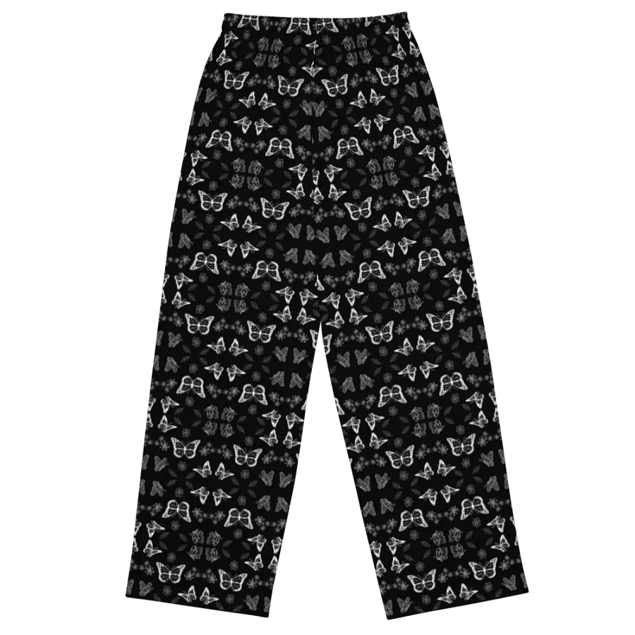 Butterflies Pattern Wide Leg Bottoms product image (2)
