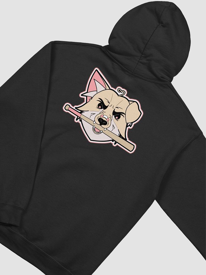 Angy Corgi Hoodie (solid, back only) product image (1)