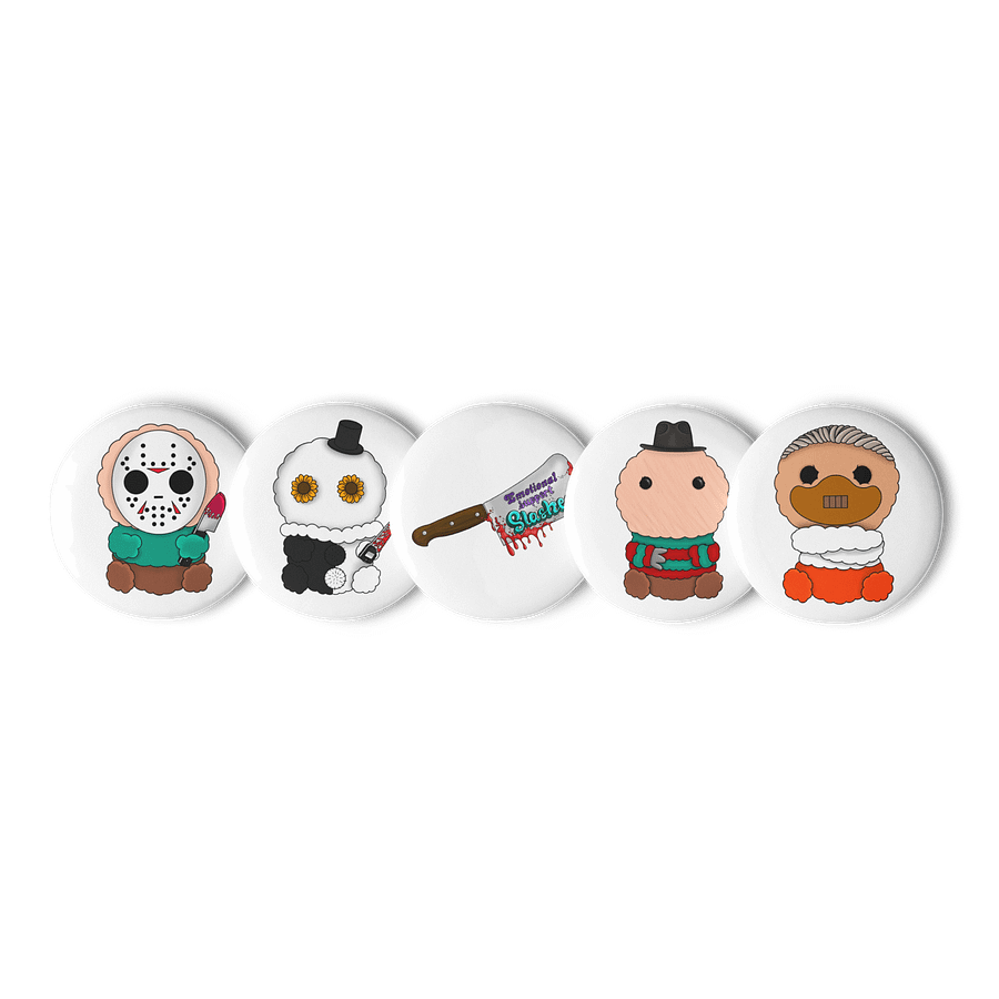 Emotional Support Slashers button pack 1 product image (1)
