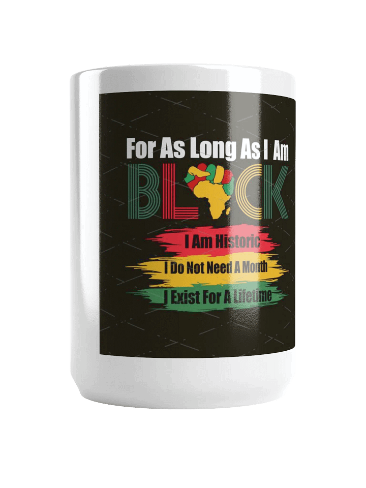 Historic BLACK Fist Mug product image (1)