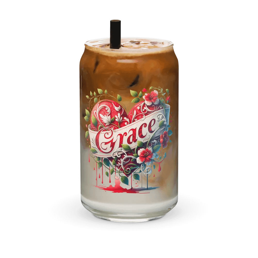 Grace & Joy Can-Shaped Red, White & Blue Glass Set product image (8)