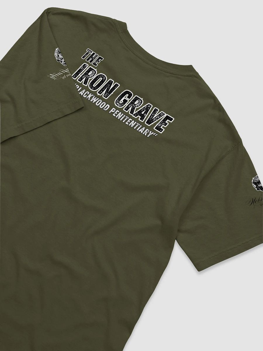 The Iron Grave - Blackwood Penitentiary - Steel Squad - Black Logo T-Shirt product image (36)