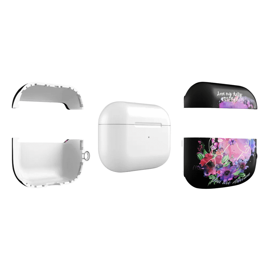 Whimsical Friendship All-Over Print AirPods® Case for your special friend product image (5)