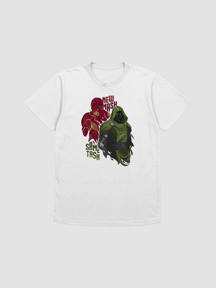 'New Mask Same Task' T-Shirt (WHITE) product image (1)