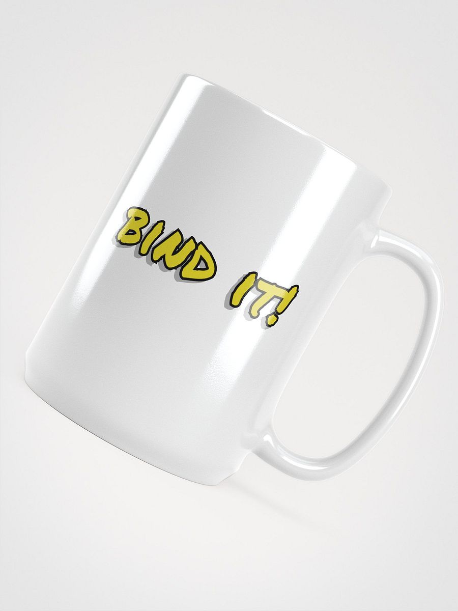 Bind it White Mug product image (4)