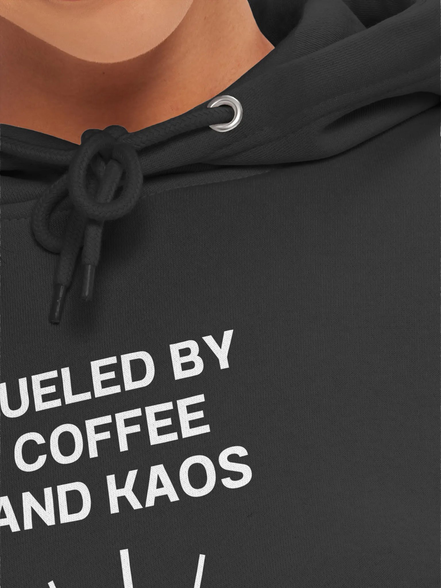 Fueled by Coffee and Kaos Hoodie product image (7)