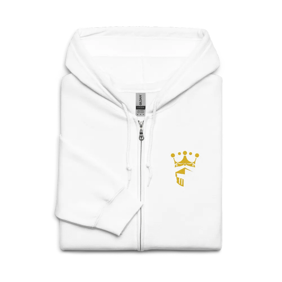 King and crown embroider zip hoodie product image (45)